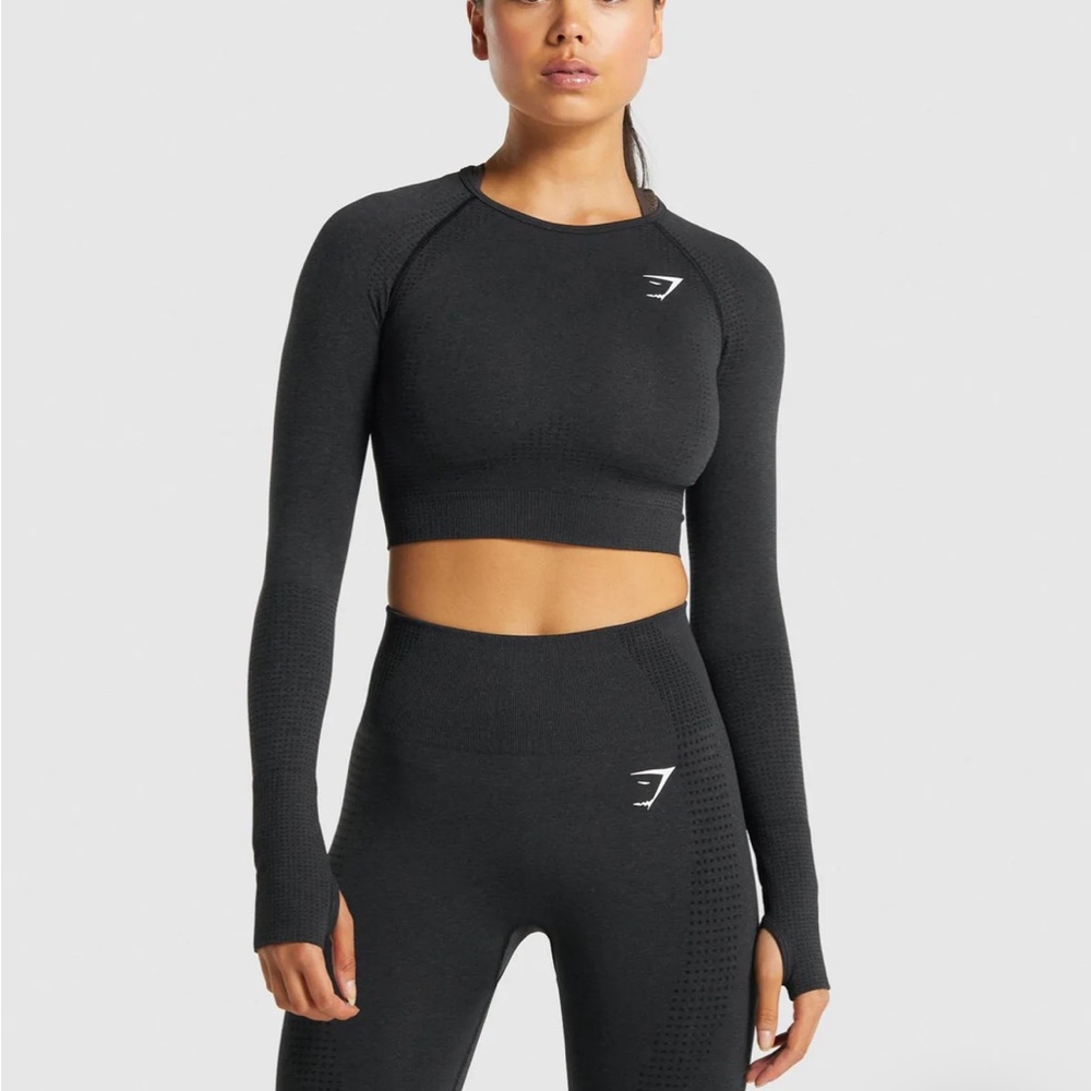 Gymshark Vital Seamless Long Sleeve Crop Top